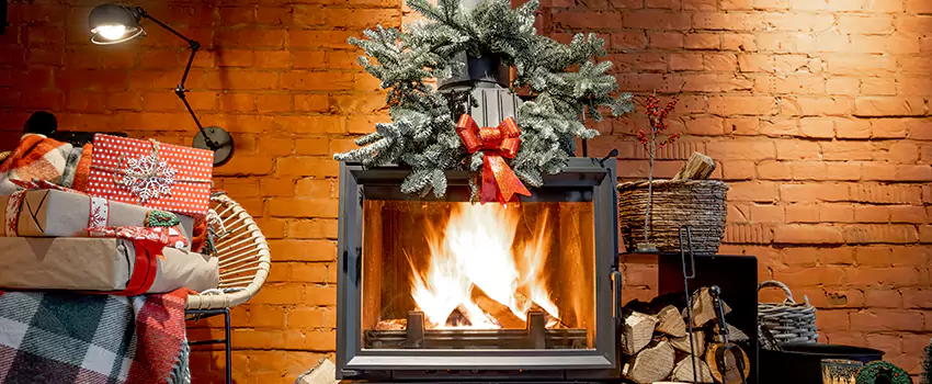 Travis Industries Linear Gas Fireplace Installation in Riverdale, Georgia