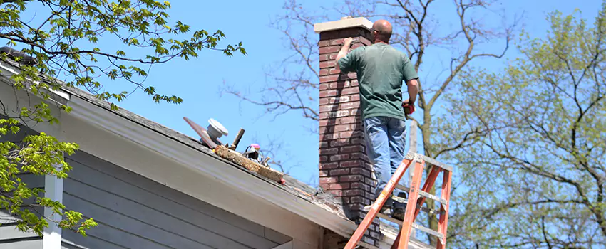 Vinyl and PVC Chimney Flashing Installation in Riverdale, GA