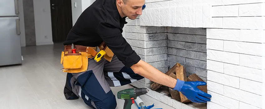 Fireplace Damaged Damper Frame Repair Services in Riverdale, Georgia